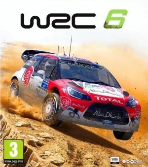 WRC 6 cover art
