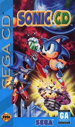 Sonic the Hedgehog CD cover art