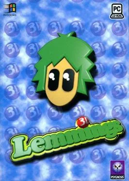 3D Lemmings cover art