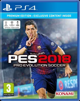Pro Evolution Soccer 2018 cover art