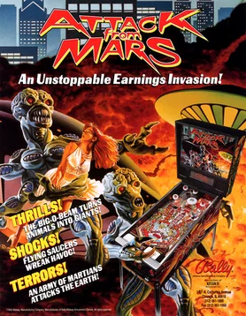 Attack from Mars cover art