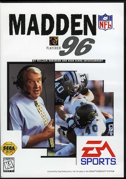 Madden NFL '96 cover art