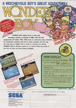 Wonder Boy cover art