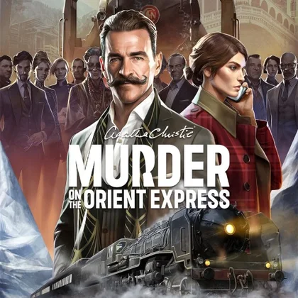 Agatha Christie - Murder on the Orient Express cover art