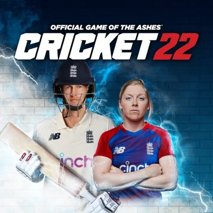 Cricket 22 The Official Game Of The Ashes cover art