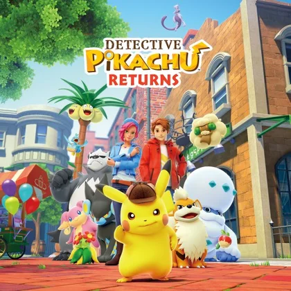 Detective Pikachu Returns cover art