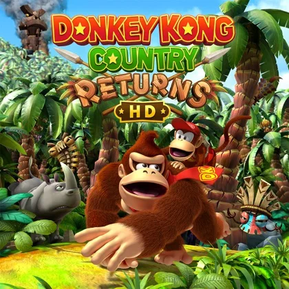 Donkey Kong Country Returns HD cover art