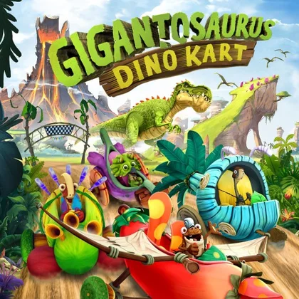 Gigantosaurus: Dino Kart cover art