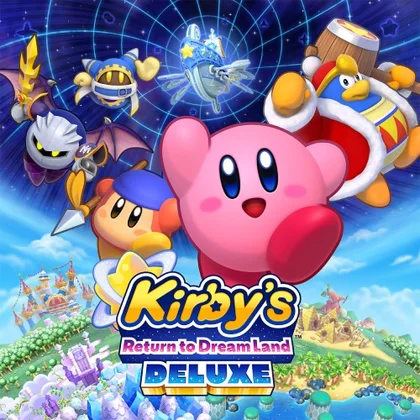 Kirby's Return to Dream Land Deluxe cover art