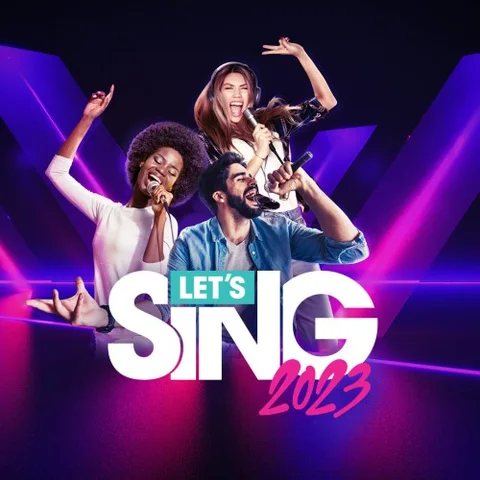 Let's Sing 2023 cover art