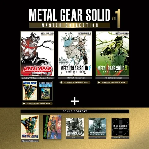 METAL GEAR SOLID: MASTER COLLECTION Vol.1 cover art