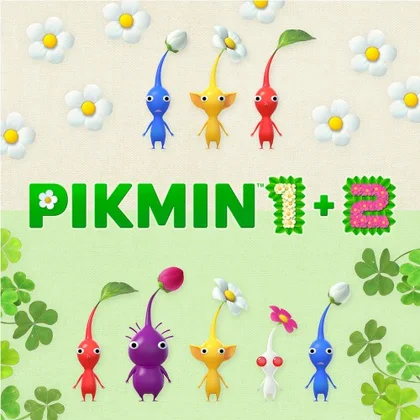 Pikmin 1+2 cover art