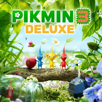 Pikmin 3 Deluxe cover art