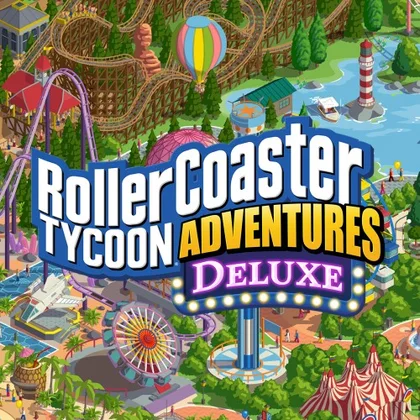 RollerCoaster Tycoon Adventures Deluxe cover art