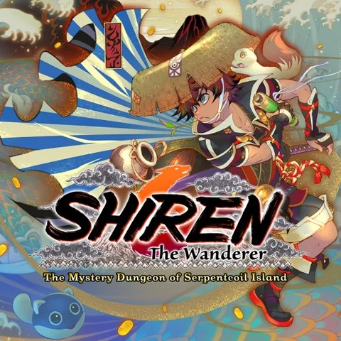 Shiren the Wanderer: The Mystery Dungeon of Serpentcoil Island cover art