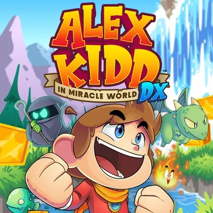 Alex Kidd in Miracle World DX cover art