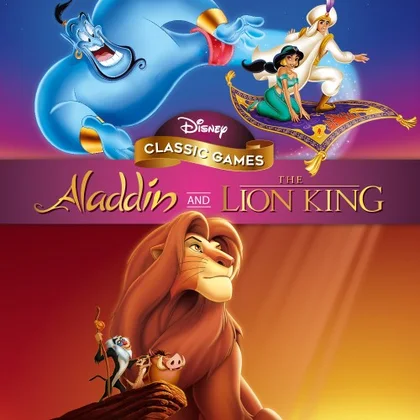 Disney Classic Games: Aladdin and The Lion King cover art