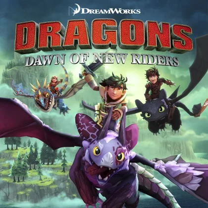 DreamWorks Dragons Dawn of New Riders cover art