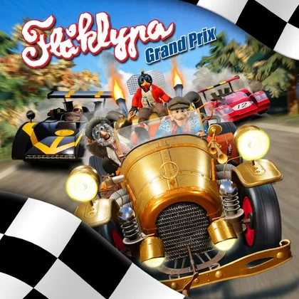 Flåklypa Grand Prix cover art