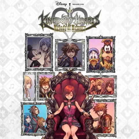 KINGDOM HEARTS Melody of Memory cover art