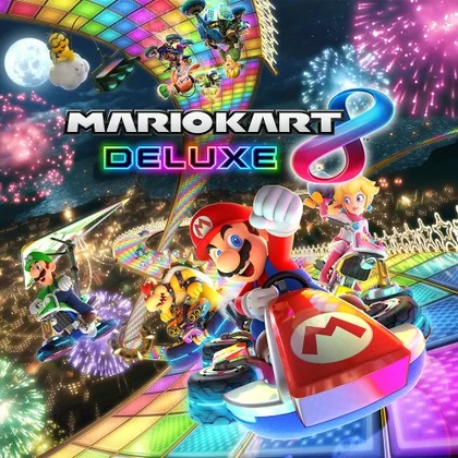 Mario Kart 8 Deluxe cover art