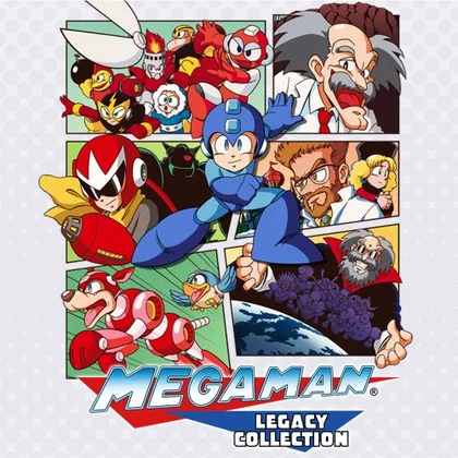 Mega Man Legacy Collection cover art