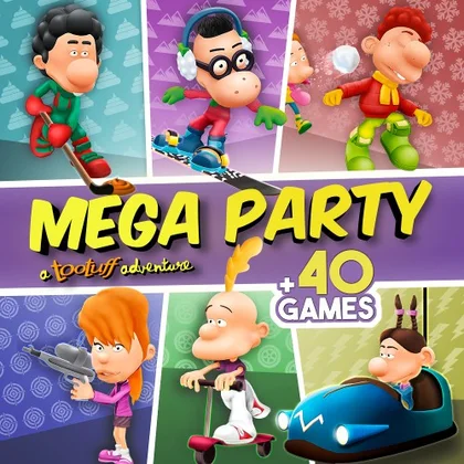 Mega Party A Tootuff Adventure cover art