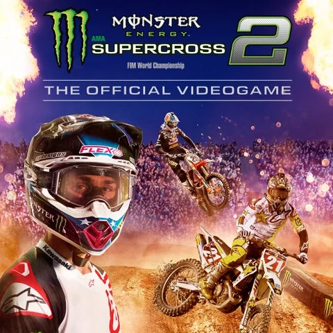 Monster Energy Supercross - The Official Videogame 2 cover art
