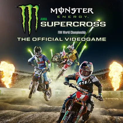 Monster Energy Supercross - The Official Videogame cover art