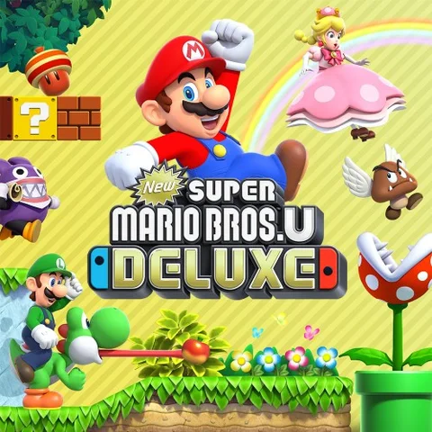 New Super Mario Bros. U Deluxe cover art