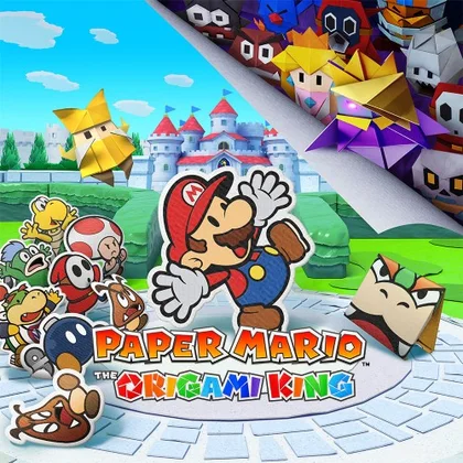 Paper Mario: The Origami King cover art