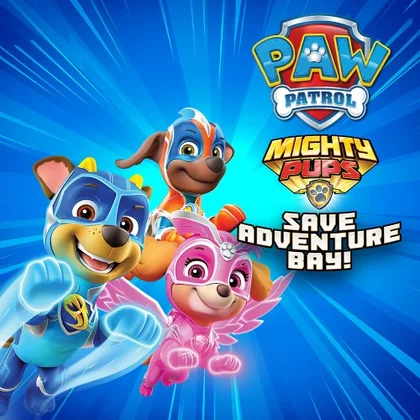 Paw Patrol: Mighty Pups Save Adventure Bay! cover art