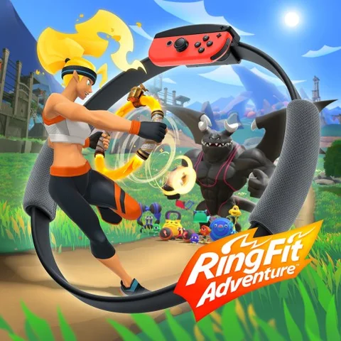 Ring Fit Adventure cover art