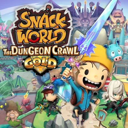 SNACK WORLD: THE DUNGEON CRAWL – GOLD cover art