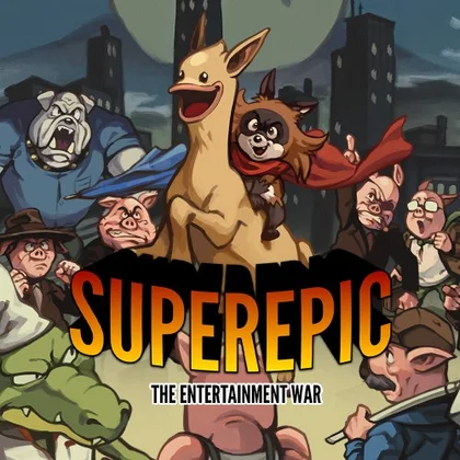 SuperEpic: The Entertainment War cover art