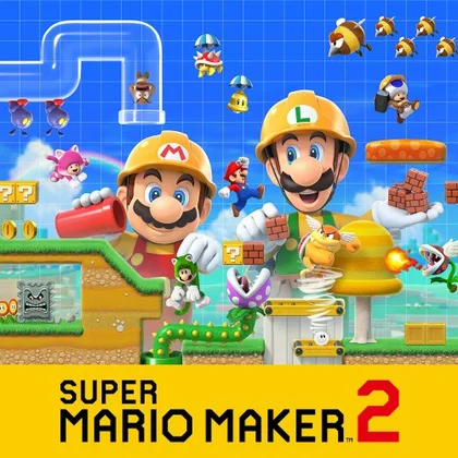 Super Mario Maker 2 cover art