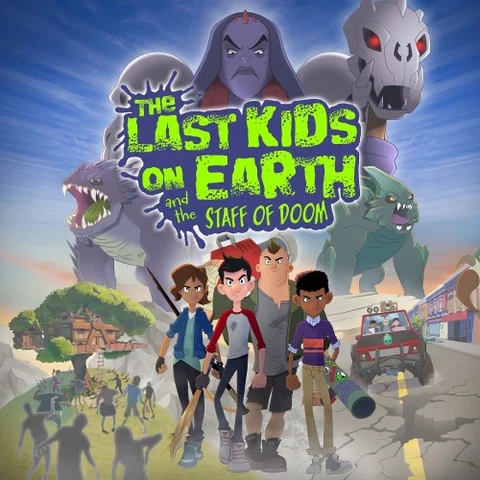 The Last Kids on Earth and the Staff of Doom cover art