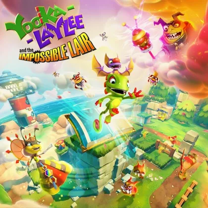 Yooka-Laylee and the Impossible Lair cover art