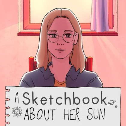 A Sketchbook About Her Sun cover art