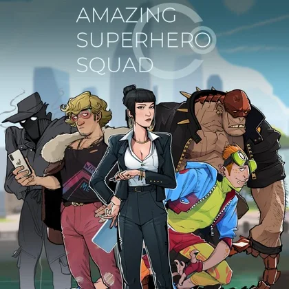 Amazing Superhero Squad cover art