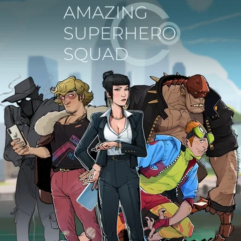 Amazing Superhero Squad cover art