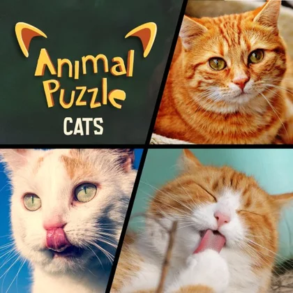 Animal Puzzle Cats cover art