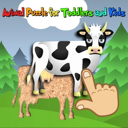 Animal Puzzle for Toddlers and Kids - Preschool and kindergarten learning and fun game cover art