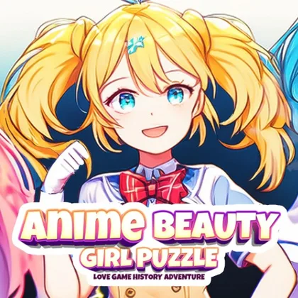 Anime Beauty Girl Puzzle - Love Game History Adventure cover art