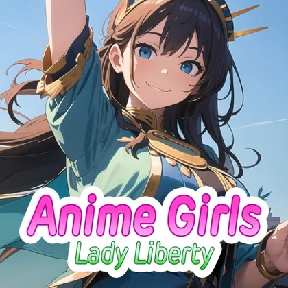 Anime Girls: Lady Liberty cover art