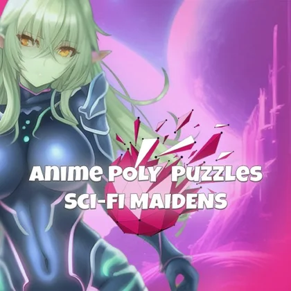 Anime Poly Puzzle - Sci-Fi Maidens cover art