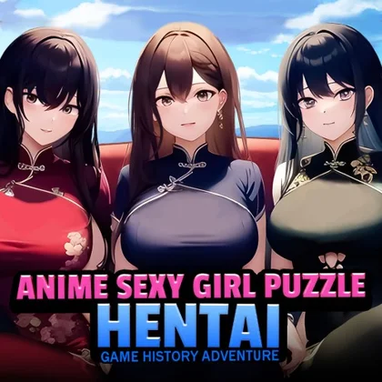 Anime Sexy Girl Puzzle - Hentai Game History Adventure cover art