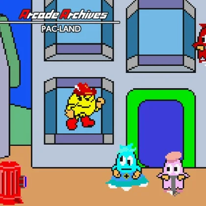 Arcade Archives PAC-LAND cover art