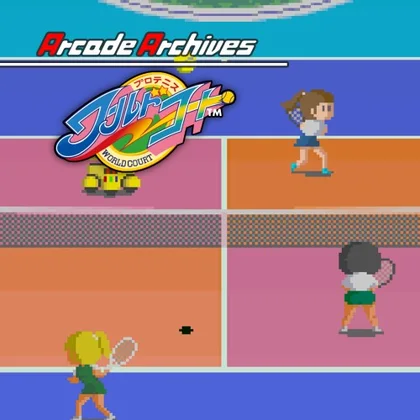 Arcade Archives PRO TENNIS WORLD COURT cover art