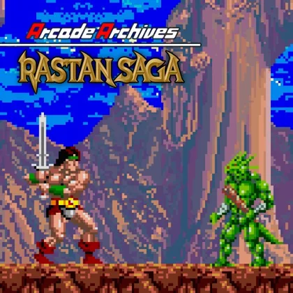 Arcade Archives RASTAN SAGA cover art
